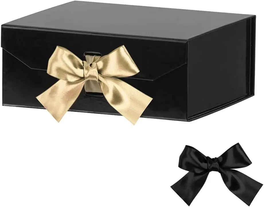 Gift Box 8x7x3.3 Inches, Luxury Gift Box with Ribbon, Empty Box with Lid Magnetic Closure, Groomsman Box, Collapsible Small Gift
Gift Box 8x7x3.3 Inches, Luxury Gift Box with Ribbon, Empty Box with Lid Magnetic Closure, Groomsman Box, Collapsible Small Gift
