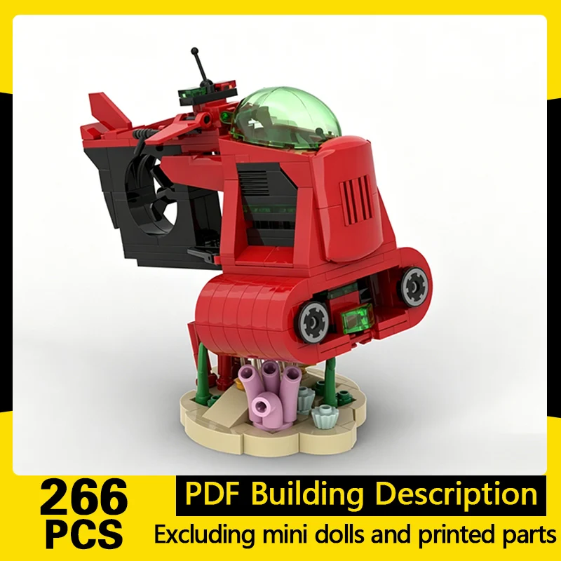 Popular Game Model MOC Building Bricks Deep-Sea Submarine Modular Technology Gifts Holiday Assemble Children Toys Suit
Popular Game Model MOC Building Bricks Deep-Sea Submarine Modular Technology Gifts Holiday Assemble Children Toys Suit