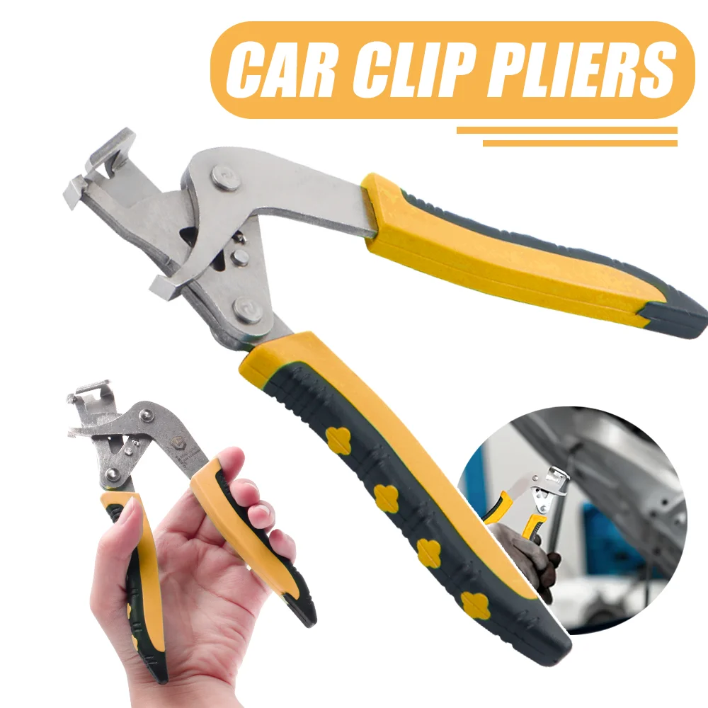 1Pc Car Clip Removal Pliers, Dual Color Handle Auto Trim Removal Tool for Auto Repair and Car Maintenance, Clip Removal Tools
1Pc Car Clip Removal Pliers, Dual Color Handle Auto Trim Removal Tool for Auto Repair and Car Maintenance, Clip Removal Tools