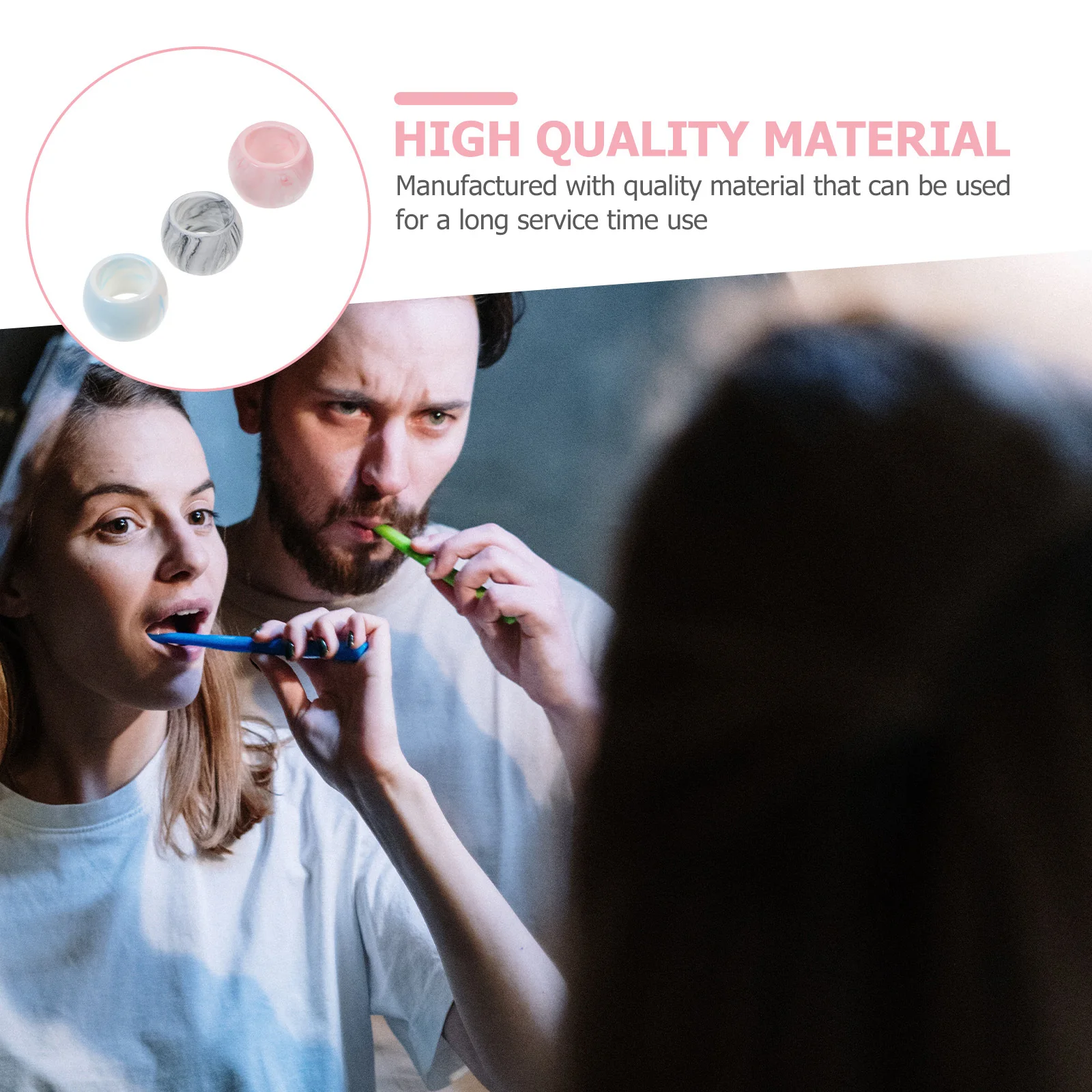 3Pcs Electric Toothbrush Holder Ceramic Bathroom Organizer Stand Toothbrush Storage Rack Bathroom Supplies
3Pcs Electric Toothbrush Holder Ceramic Bathroom Organizer Stand Toothbrush Storage Rack Bathroom Supplies