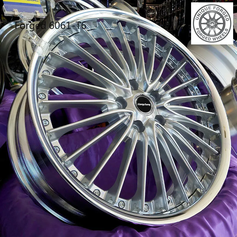 26 Style Customized 18/19/20/21/22/23 Inch Forged Aluminum Alloy Wheel 2-piece Polish Custom Car Rims
26 Style Customized 18/19/20/21/22/23 Inch Forged Aluminum Alloy Wheel 2-piece Polish Custom Car Rims