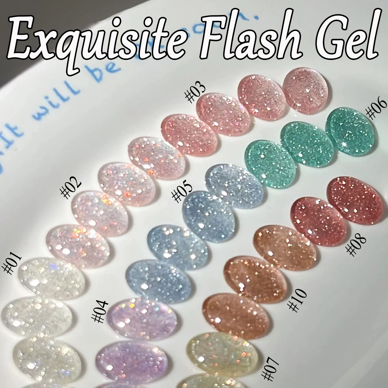 1pcs WS Spring Summer Nails Pink White Blue Diamond Gel Nail Polish High-Density Colorful Reflective Gel Nail Salon Nail Art
1pcs WS Spring Summer Nails Pink White Blue Diamond Gel Nail Polish High-Density Colorful Reflective Gel Nail Salon Nail Art