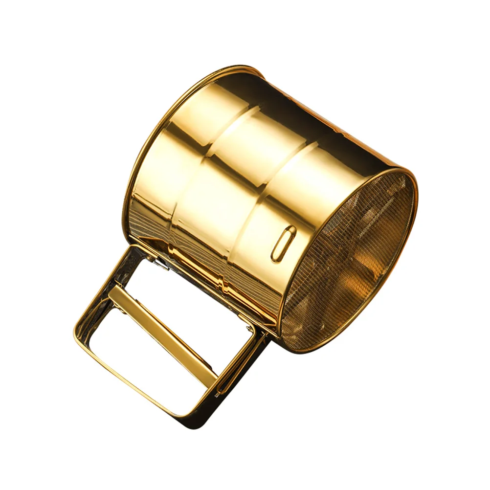 Hand Held Flour Sieve Efficient Sifter Handheld Filter Baking Strainer Stainless Steel for Clean Sanitary Fine Mesh 
Hand Held Flour Sieve Efficient Sifter Handheld Filter Baking Strainer Stainless Steel for Clean Sanitary Fine Mesh