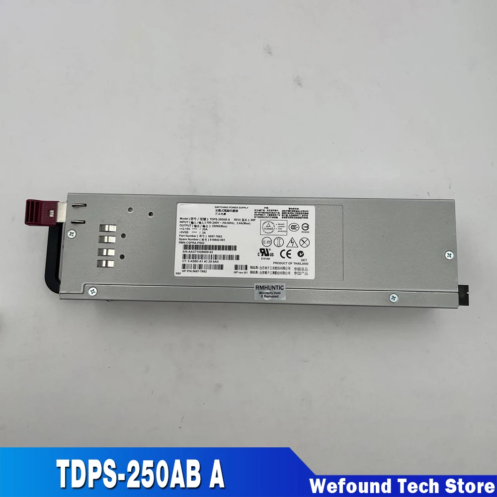 Для HP P6500 EVA4400 P6000 5697-7682 519842-001 Блок питания для сервера 250 Вт TDPS-250AB A
Для HP P6500 EVA4400 P6000 5697-7682 519842-001 Блок питания для сервера 250 Вт TDPS-250AB A