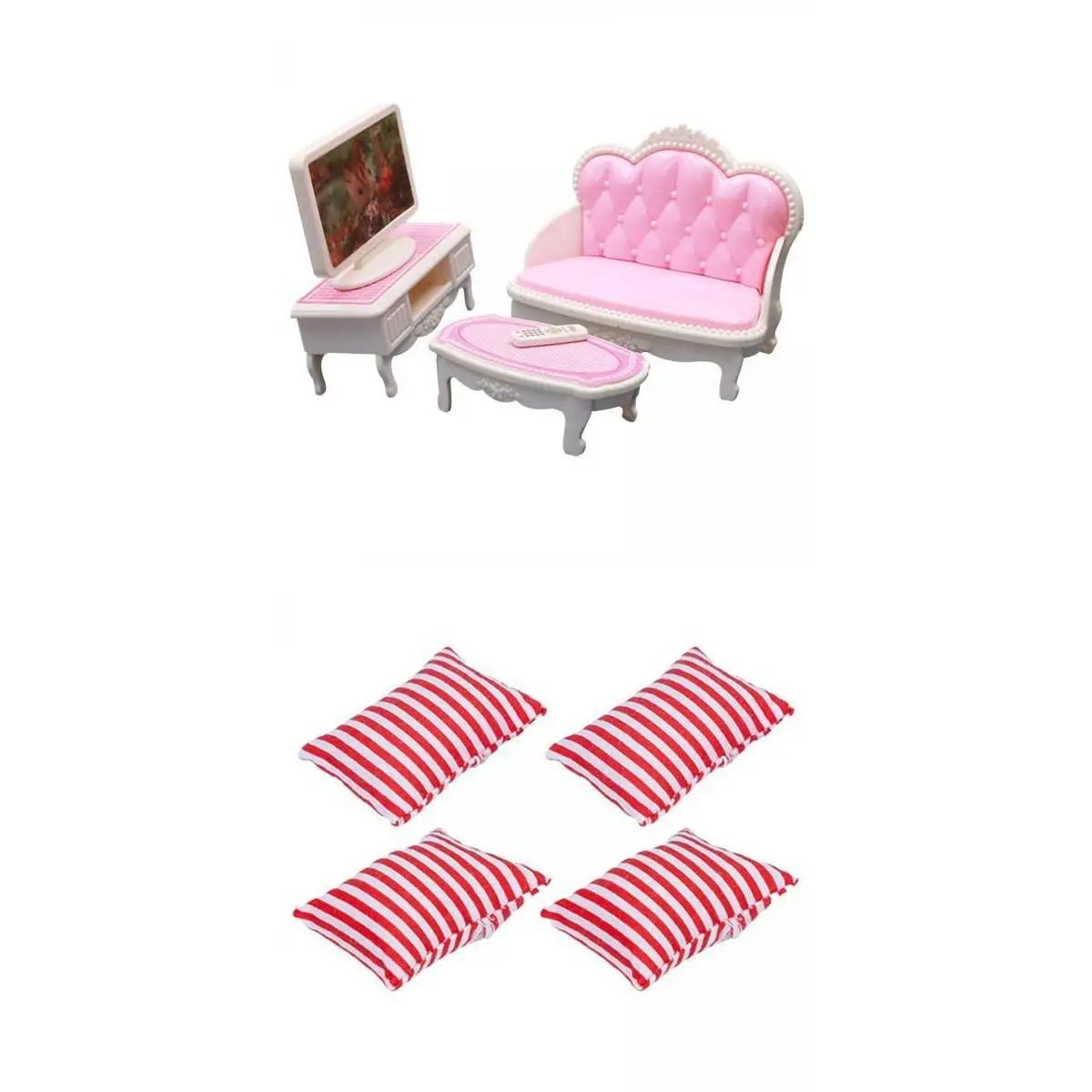 1/12 Dollhouse Modern Miniature Living Room Furniture Decorative Toys DIY
1/12 Dollhouse Modern Miniature Living Room Furniture Decorative Toys DIY