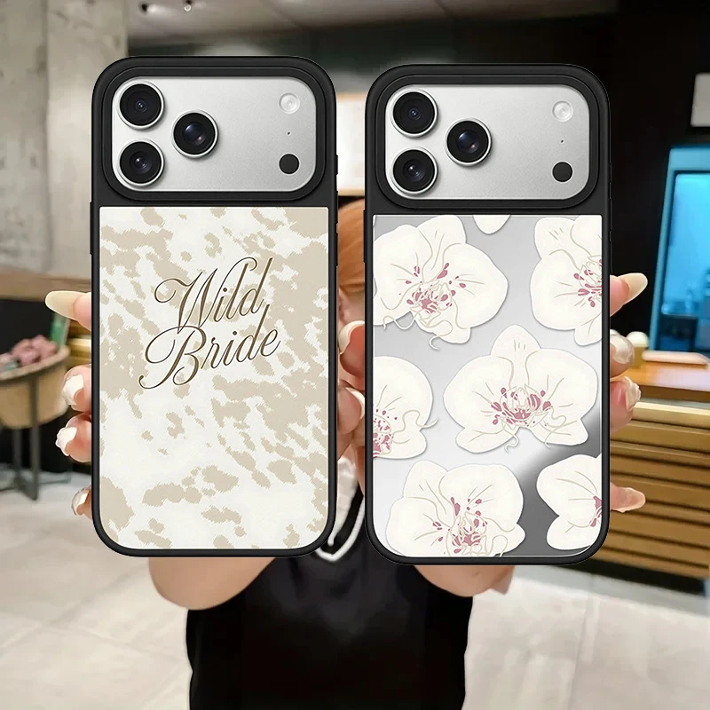 Wedding White Flowers Mirror Surface Magnetic Phone Case Cover for IPhone 12 13 14 15 16 17 Pro Max Case for IPhone 17 Air
Wedding White Flowers Mirror Surface Magnetic Phone Case Cover for IPhone 12 13 14 15 16 17 Pro Max Case for IPhone 17 Air