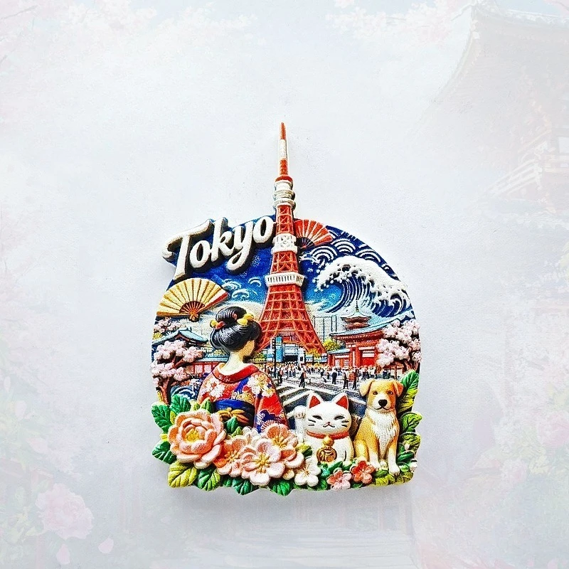 Japan Kimono Fridge Magnet - Elegant 3D Landmark & Attire Souvenir Unique Japanese Cultural Gift for Travel & Asian Decor
Japan Kimono Fridge Magnet - Elegant 3D Landmark & Attire Souvenir Unique Japanese Cultural Gift for Travel & Asian Decor