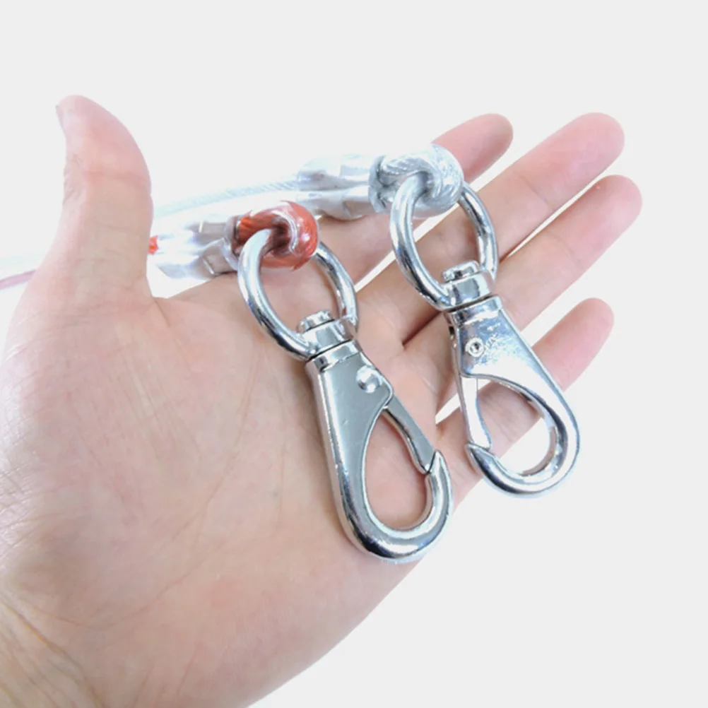 Red 0.6 X 120cm Steel Wire Dog Leash Training Lead Sturdy Lightweight Anti Chewing Easy Clean Outdoor Use
Red 0.6 X 120cm Steel Wire Dog Leash Training Lead Sturdy Lightweight Anti Chewing Easy Clean Outdoor Use