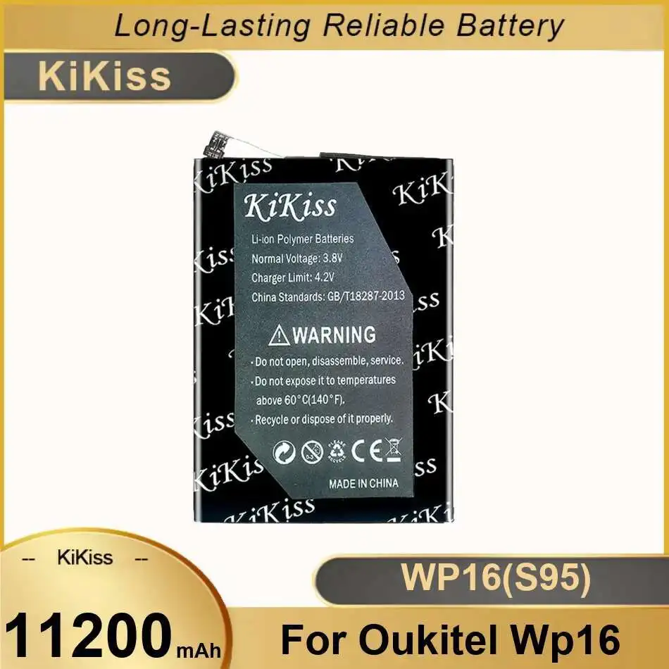 WP16 S95 для Oukitel WP16 11200 мАч долговечный аккумулятор для мобильного телефона
WP16 S95 для Oukitel WP16 11200 мАч долговечный аккумулятор для мобильного телефона
