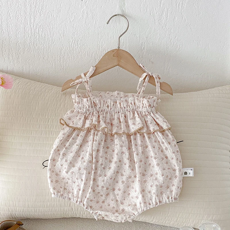 2025 New Summer 0-24M Children Clothes Toddler Baby Girls Jumpsuit Sleeveless Cotton Flower Print Infant Baby Girls Bodysuits
2025 New Summer 0-24M Children Clothes Toddler Baby Girls Jumpsuit Sleeveless Cotton Flower Print Infant Baby Girls Bodysuits