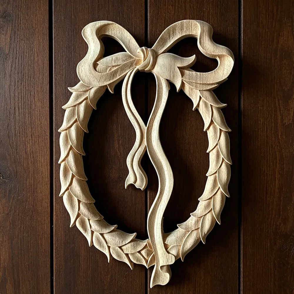 2PCS 30cm Woodcarving Decal Corner Applique Frame Door Decor Wall Furniture Accessories Decorative Figurines Wood Miniature
2PCS 30cm Woodcarving Decal Corner Applique Frame Door Decor Wall Furniture Accessories Decorative Figurines Wood Miniature