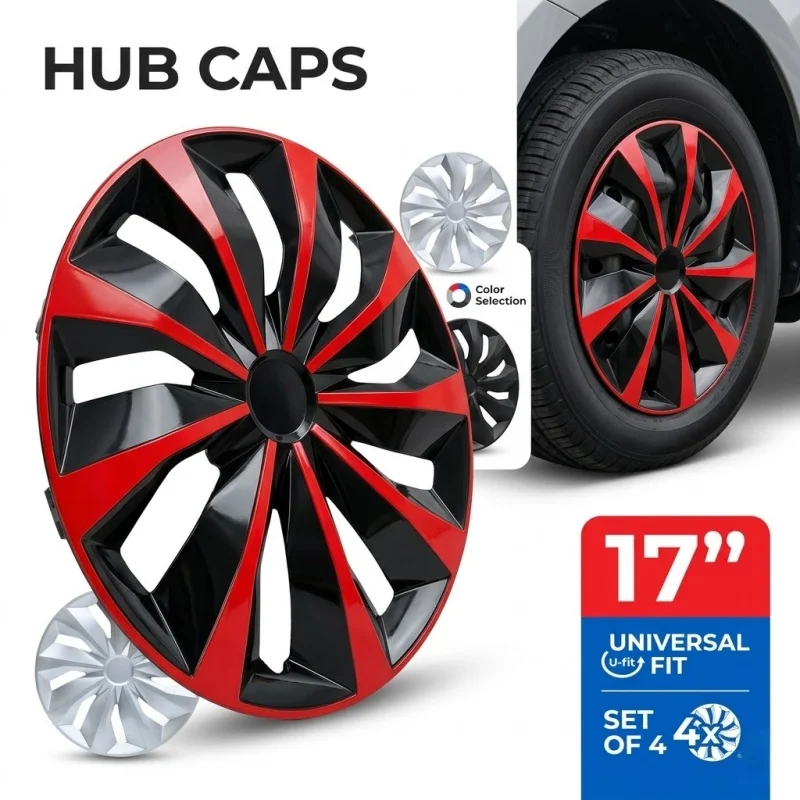 17 Inch Universal Wheel Cover Hubcap for SUV Pickup Truck 4PCS Set Automobile Rims Protective Caps Auto Styling Accessories
17 Inch Universal Wheel Cover Hubcap for SUV Pickup Truck 4PCS Set Automobile Rims Protective Caps Auto Styling Accessories