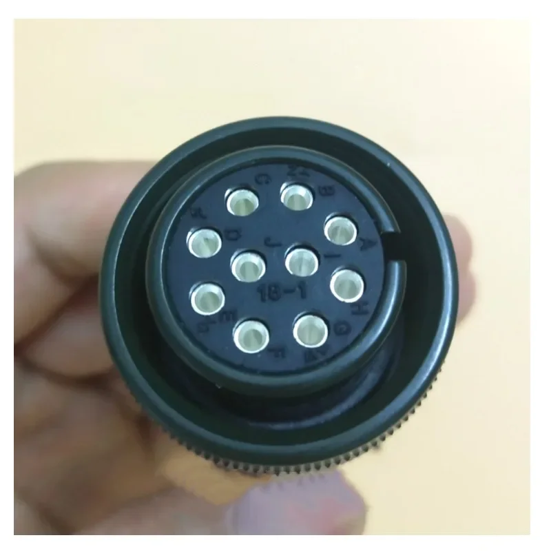 MS5015 Servo Motor Encoder Connector MS3106A 18-1S MS3102A 18-1P Aviation Plug for FANUC
MS5015 Servo Motor Encoder Connector MS3106A 18-1S MS3102A 18-1P Aviation Plug for FANUC