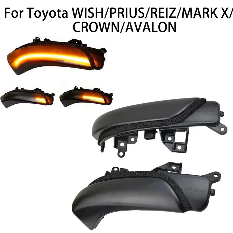 Для Toyota WISH, PRIUS, REIZ, MARK X, CROWN и AVALON. Динамический поворотный сигнал на LED, течущий свет, мигающий индикатор с черной дымчатой корпусами.
Для Toyota WISH, PRIUS, REIZ, MARK X, CROWN и AVALON. Динамический поворотный сигнал на LED, течущий свет, мигающий индикатор с черной дымчатой корпусами.