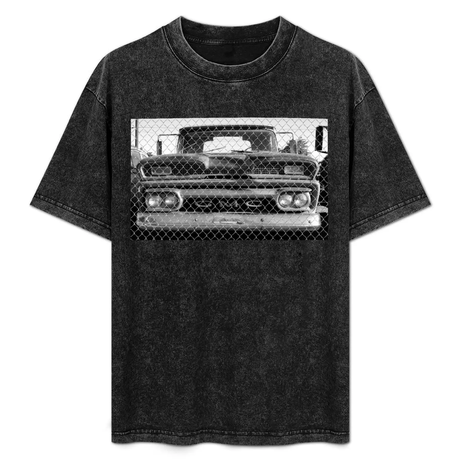 Old truck in junkyard T-Shirt Large Size Short Sleeve T-Shirt
Old truck in junkyard T-Shirt Large Size Short Sleeve T-Shirt