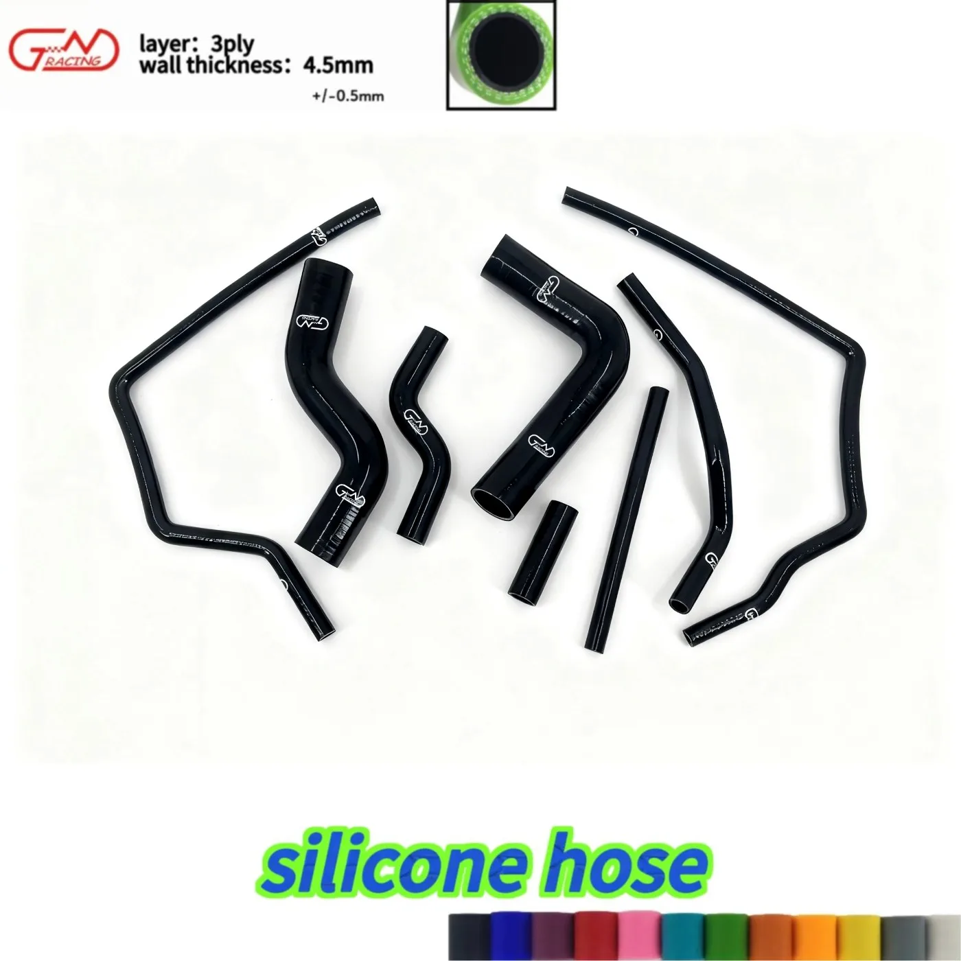 SILICONE RADIATOR HOSE For Subaru Impreza GC8 EJ20 2.0 STi, WRX, GT Vers 3~6 1996-2000
SILICONE RADIATOR HOSE For Subaru Impreza GC8 EJ20 2.0 STi, WRX, GT Vers 3~6 1996-2000