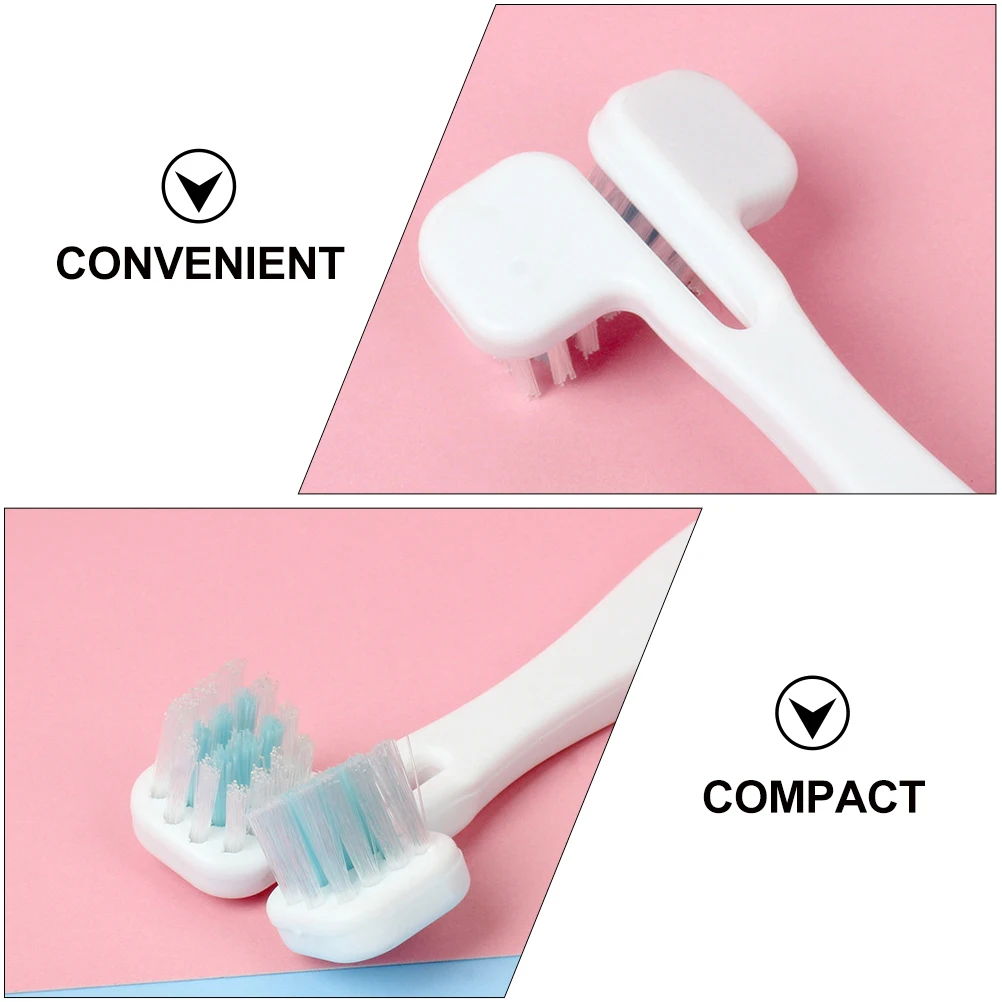 4Pcs Pet Toothbrush Double Head Soft Bristles Plastic Tooth Brush for Dogs Cats Oral Care Cleaning Supplies Pet Toothbrush 
4Pcs Pet Toothbrush Double Head Soft Bristles Plastic Tooth Brush for Dogs Cats Oral Care Cleaning Supplies Pet Toothbrush