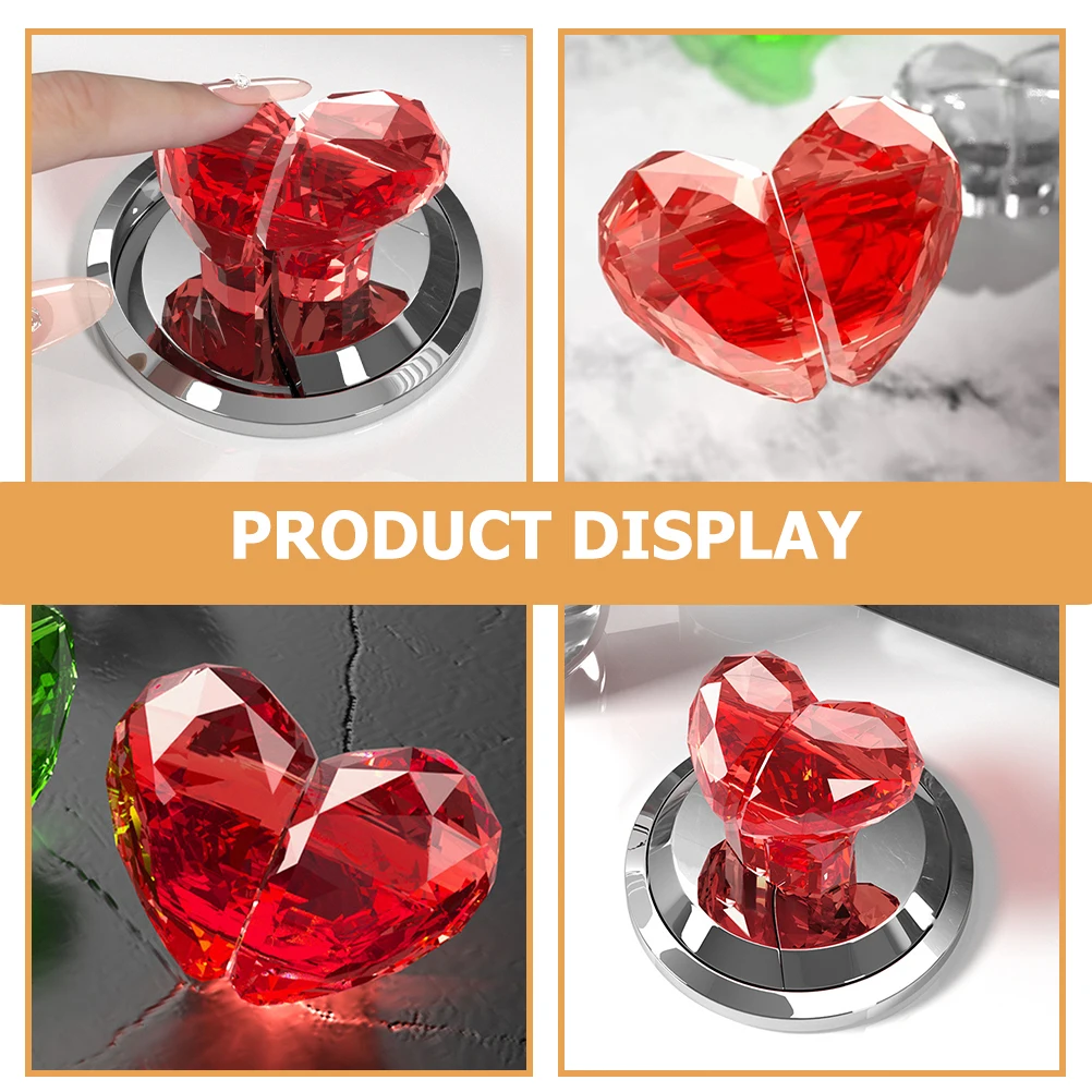 Heart-Shaped Toilet Push Cute Flush Button Water Tank Replacement Parts Easy Install Acrylic Glue Button Pusher For Bathroom Use
Heart-Shaped Toilet Push Cute Flush Button Water Tank Replacement Parts Easy Install Acrylic Glue Button Pusher For Bathroom Use