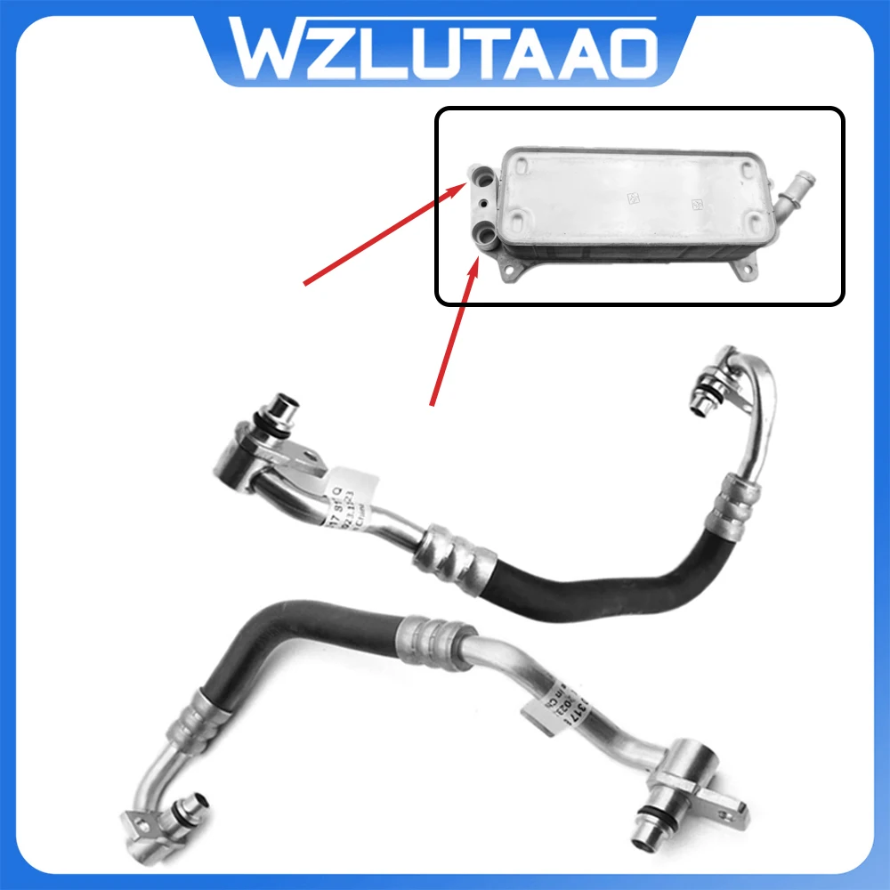 4G0317817Q 4G0317818S Transmission Cooler Oil Pressure Pipe Hose 7 Gearbox For Audi A6 S6 A6 Allroad Qu A7 Sportback 2011-2018
4G0317817Q 4G0317818S Transmission Cooler Oil Pressure Pipe Hose 7 Gearbox For Audi A6 S6 A6 Allroad Qu A7 Sportback 2011-2018