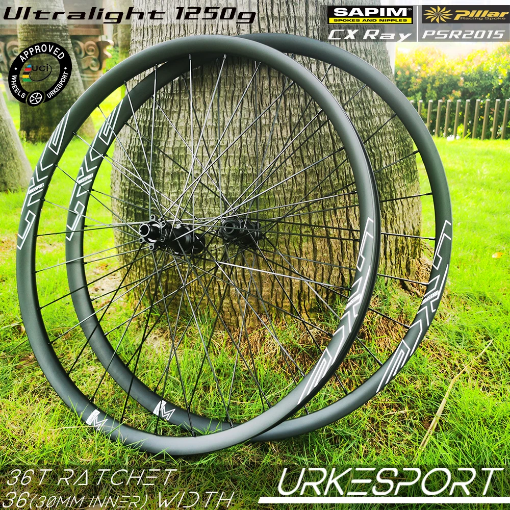 29er Ultralight XC MTB Carbon Wheels 36mm External 30mm Inner 1250g Sapim CX Ray / Pillar 2015 UM03D UCI Mountain Bike Wheelset
29er Ultralight XC MTB Carbon Wheels 36mm External 30mm Inner 1250g Sapim CX Ray / Pillar 2015 UM03D UCI Mountain Bike Wheelset