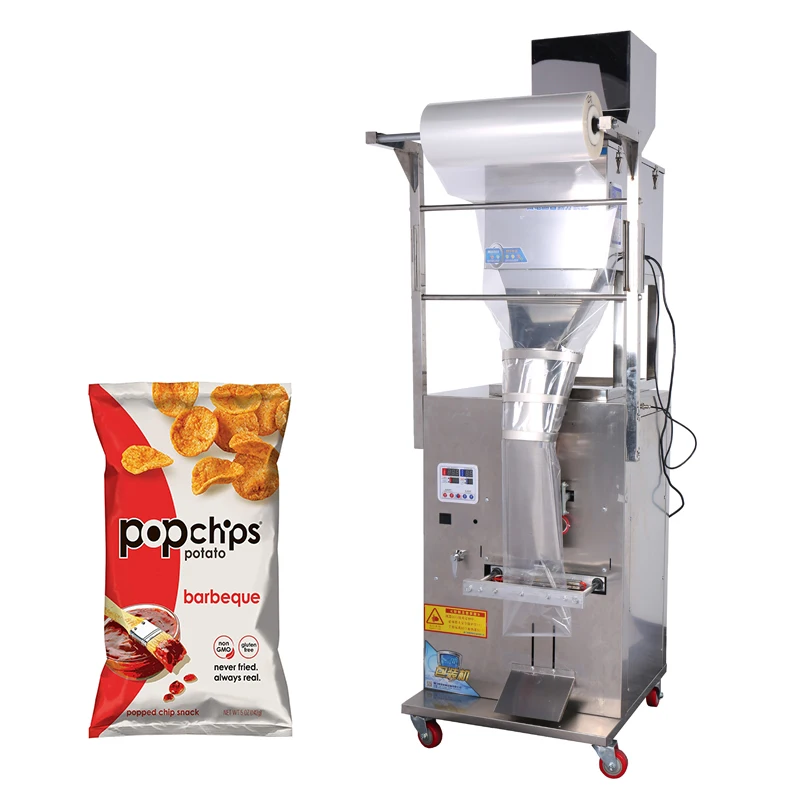 Fully Automatic Multifunctional Popcorn Potato Chips Spices Vertical Nitrogen Packing Machine
Fully Automatic Multifunctional Popcorn Potato Chips Spices Vertical Nitrogen Packing Machine