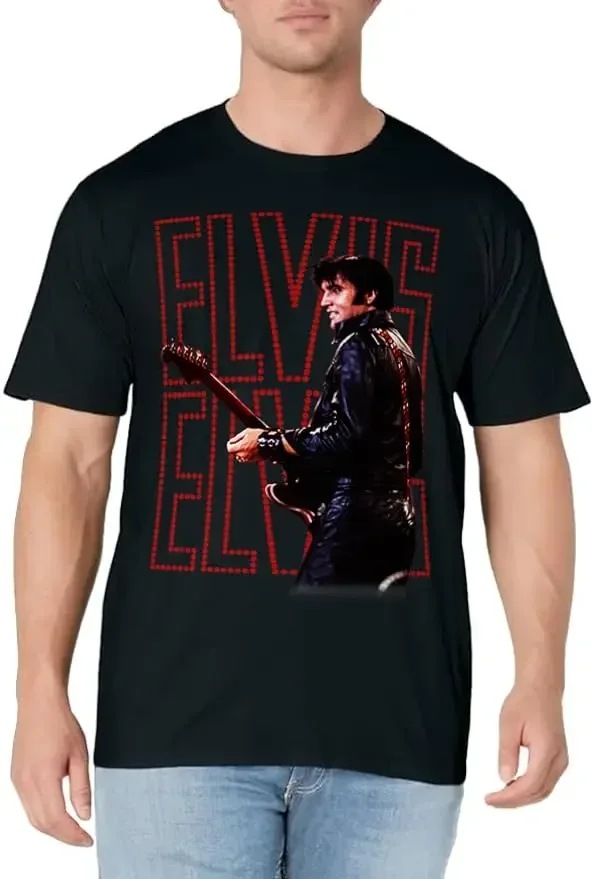 Elviiss Presley Comeback Special T-Shirt Rapper Graphic T Shirt Fashion High Quality Casual Short Sleeve
Elviiss Presley Comeback Special T-Shirt Rapper Graphic T Shirt Fashion High Quality Casual Short Sleeve