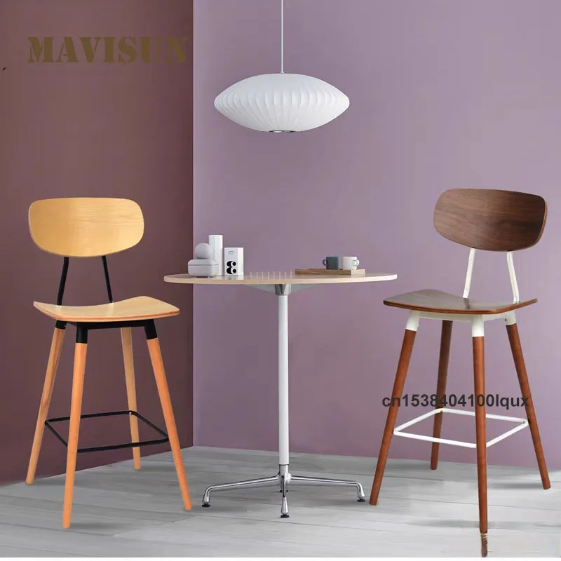 Modern Industrial Bar Chair with Stainless Steel Frame And Solid Wooden Feet Cloth Surface Small-Sized Bar Chair With Backrest
Modern Industrial Bar Chair with Stainless Steel Frame And Solid Wooden Feet Cloth Surface Small-Sized Bar Chair With Backrest