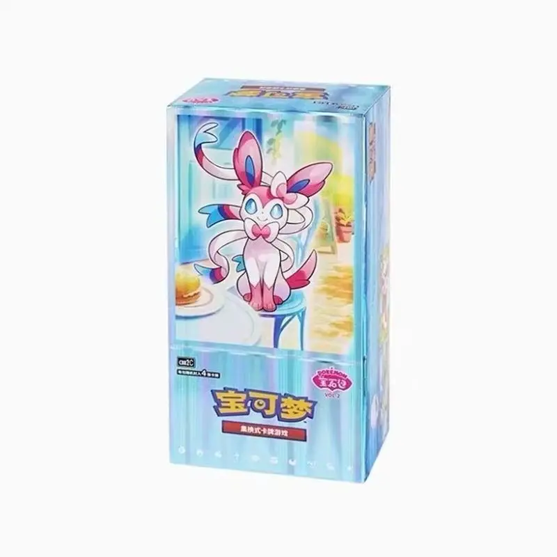 New Genuine Gemstone Bag Vol.2 PTCG Trading Card Box Scarlet Purple Eevee Eeveelution Collection Toy Gift
New Genuine Gemstone Bag Vol.2 PTCG Trading Card Box Scarlet Purple Eevee Eeveelution Collection Toy Gift