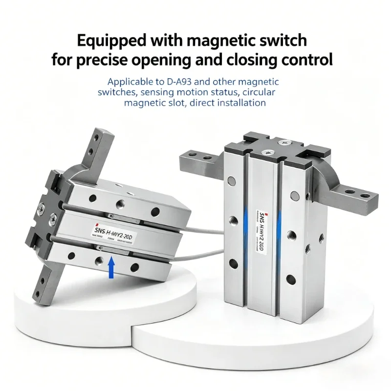 180 Degree Pneumatic Finger Cylinder Gripper Opening and Closing MHY2 MHY2-10D MHY2-16D MHY2-20D MHY2-25D
180 Degree Pneumatic Finger Cylinder Gripper Opening and Closing MHY2 MHY2-10D MHY2-16D MHY2-20D MHY2-25D