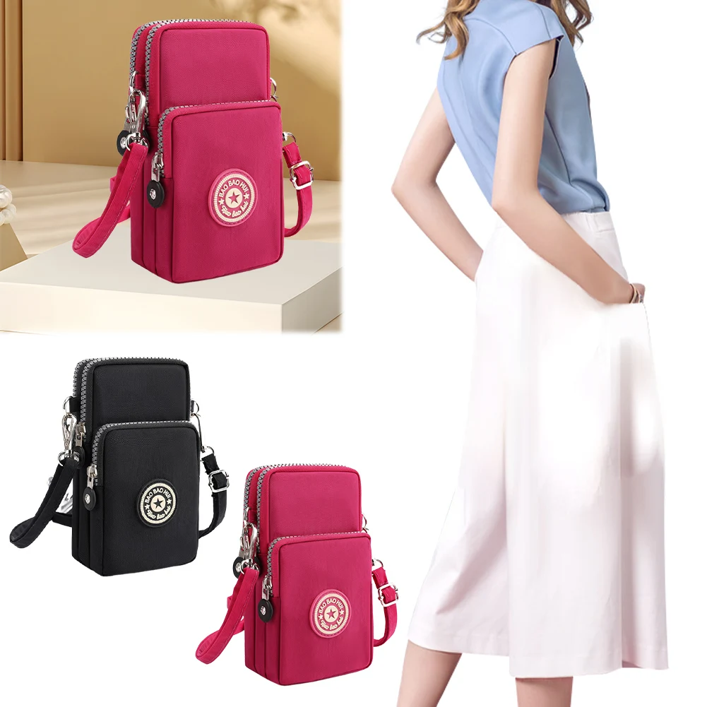 Nylon Mini Cell Phone Bag with Adjustable Strap Mini Messenger Purse Multi Pocket for Women Travel Festival Gifts
Nylon Mini Cell Phone Bag with Adjustable Strap Mini Messenger Purse Multi Pocket for Women Travel Festival Gifts