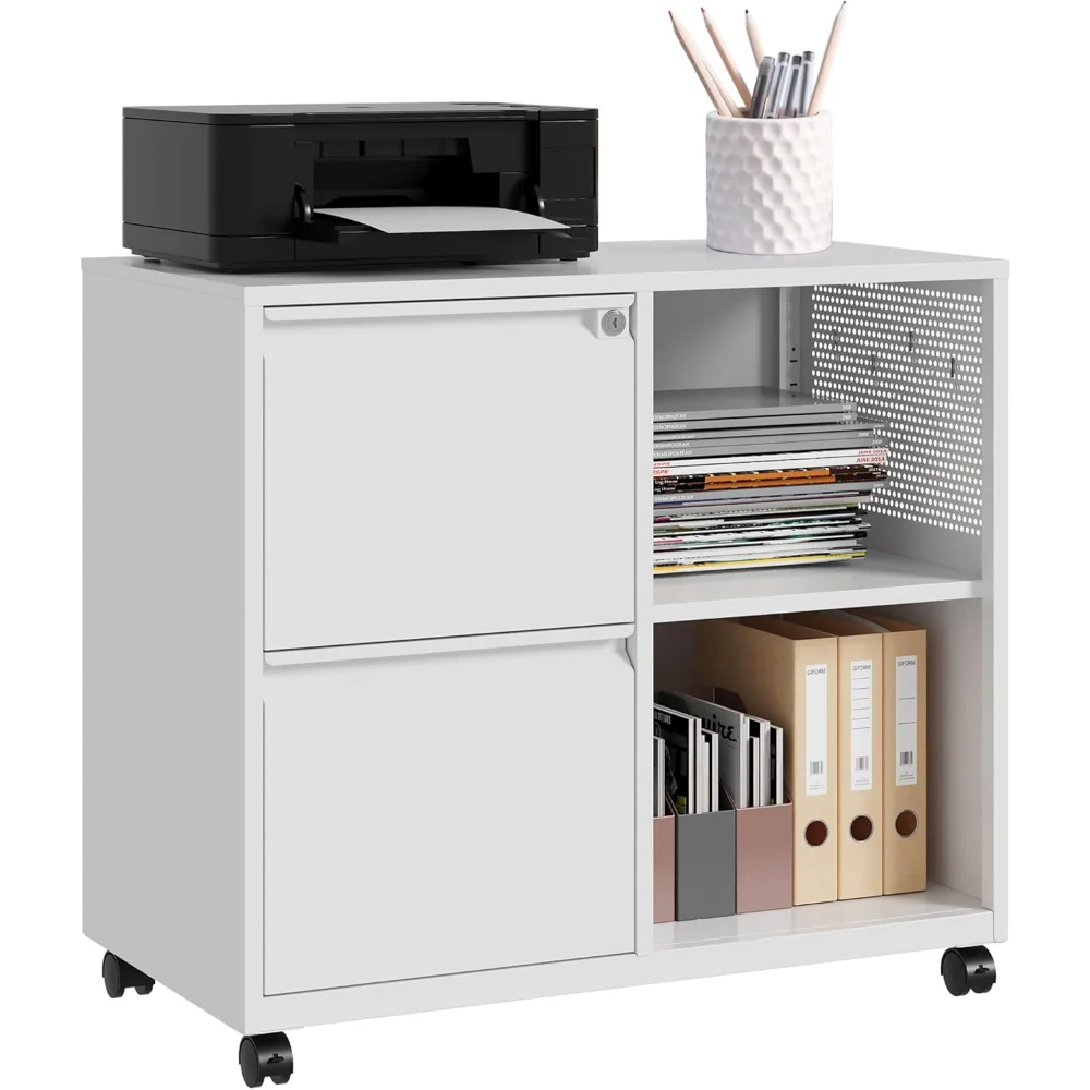 2 Drawer File Cabinet with Lock and Shelf,Mobile Lateral Filing Cabinet,Metal File Organizer Cabinet with Open
2 Drawer File Cabinet with Lock and Shelf,Mobile Lateral Filing Cabinet,Metal File Organizer Cabinet with Open