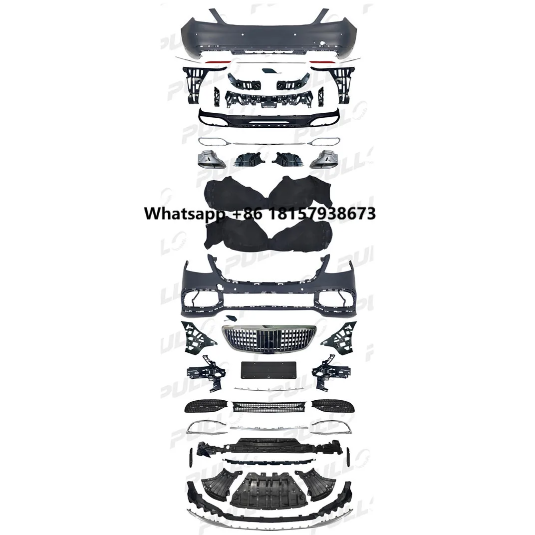 Sell Well Auto Parts Contain Front and Rear Bumper with Grille and Auto Lamps for Benz S W222 14-20 Modified to Style
Sell Well Auto Parts Contain Front and Rear Bumper with Grille and Auto Lamps for Benz S W222 14-20 Modified to Style