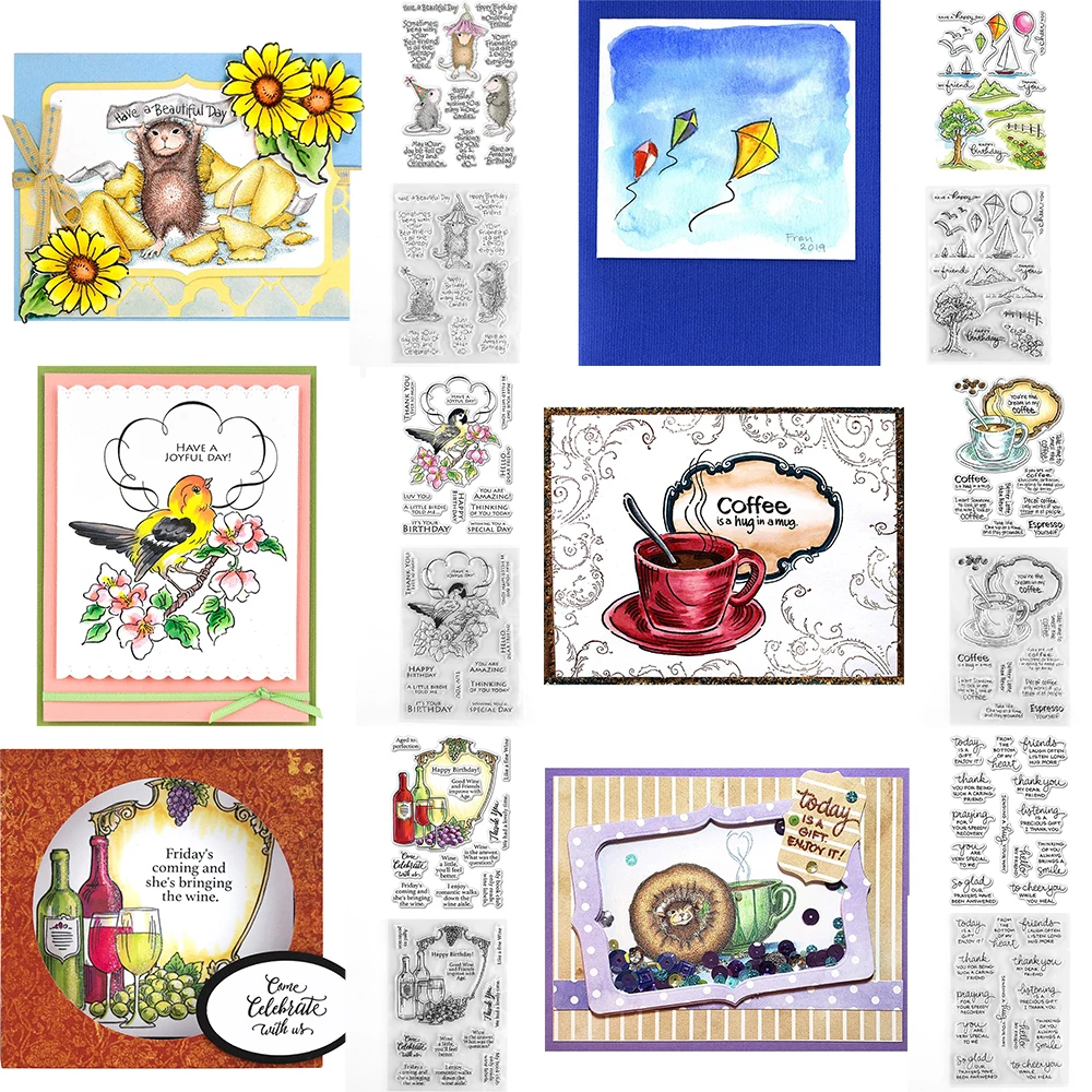 Scenery Happy Birthday/Happy Party/Blessing Words Clear Stamps For DIY Craft Making Art Card Photo Album Scrapbooking Decoration
Scenery Happy Birthday/Happy Party/Blessing Words Clear Stamps For DIY Craft Making Art Card Photo Album Scrapbooking Decoration