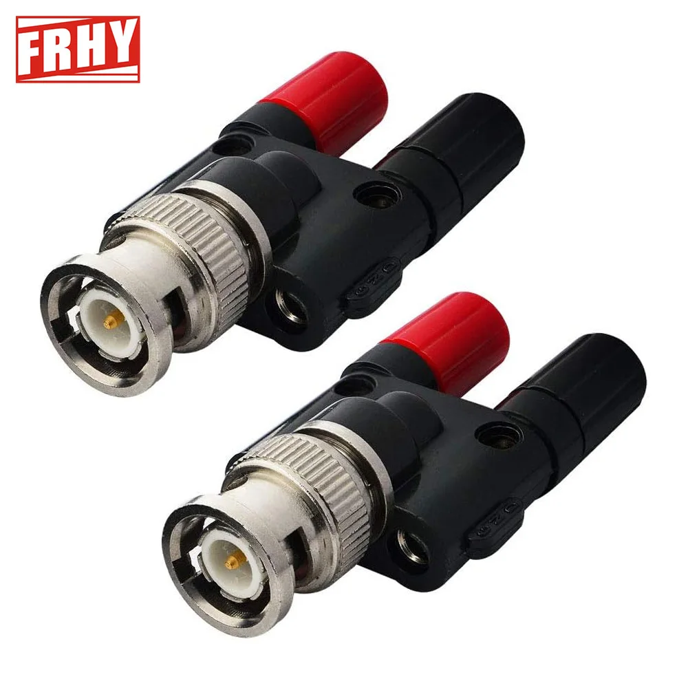2PCS BNC Female or Male to Dual Banana Socket RF Splitter Adapter for HF Radio Antennas, Easy Connection & Signal Split
2PCS BNC Female or Male to Dual Banana Socket RF Splitter Adapter for HF Radio Antennas, Easy Connection & Signal Split