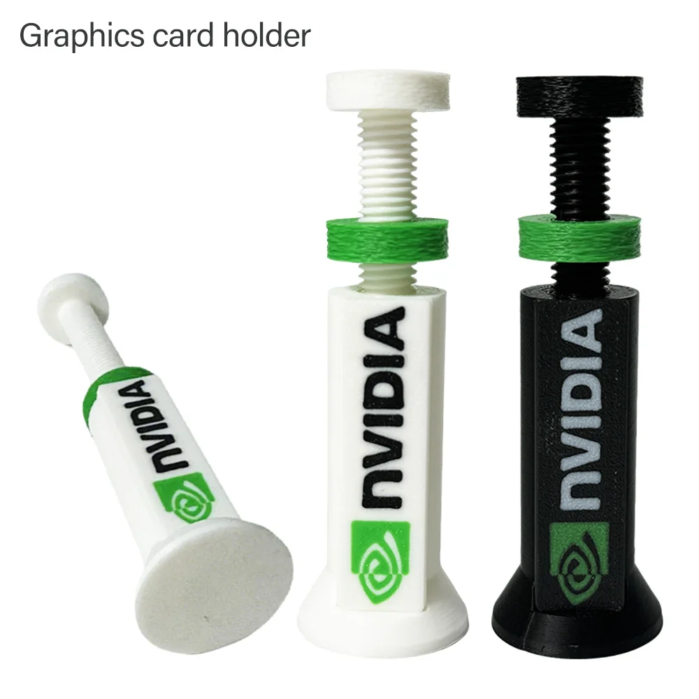 GPU Support Holder Adjustable Height 3D Printed Graphics Card Bracket Anti-Bending Video Card Stand
GPU Support Holder Adjustable Height 3D Printed Graphics Card Bracket Anti-Bending Video Card Stand