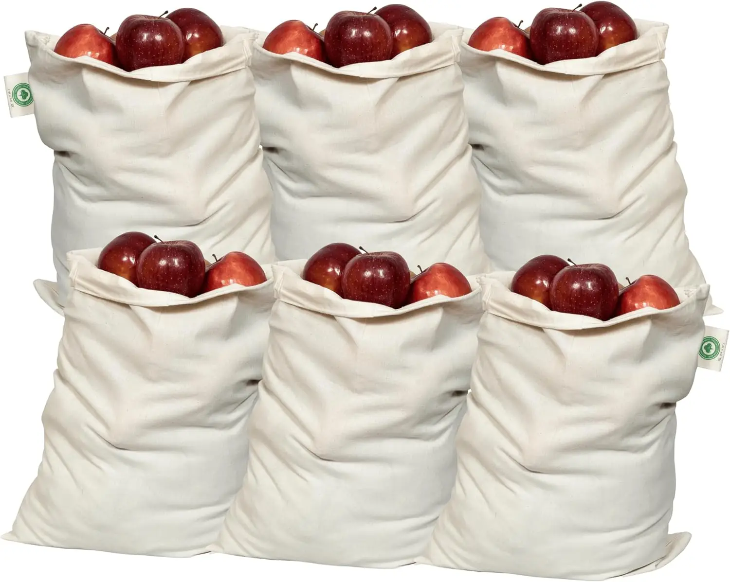 Food Grade Bulk Storage Bags - 6 Pack, XL Size, 100% Organic Cotton Drawstring Closure - Reusable, Washable, All-Natural Musl
Food Grade Bulk Storage Bags - 6 Pack, XL Size, 100% Organic Cotton Drawstring Closure - Reusable, Washable, All-Natural Musl