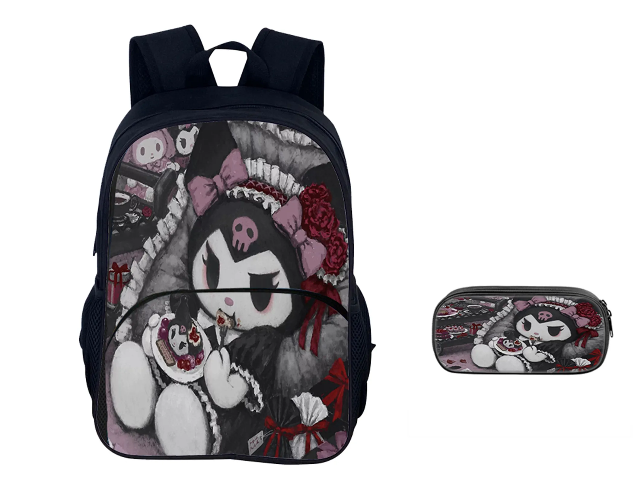 2 in 1 Backpack Set-Student Kuromi Multifunction School Bag and Pencil Case for Elementary Boys Girls
2 in 1 Backpack Set-Student Kuromi Multifunction School Bag and Pencil Case for Elementary Boys Girls