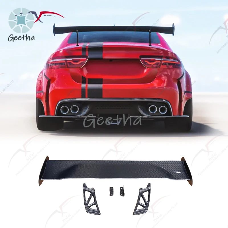 XE Project 8 Rear Spoiler - Carbon Fiber, Black, Fiberglass Bodykit Upgrade, Exterior Decoration
XE Project 8 Rear Spoiler - Carbon Fiber, Black, Fiberglass Bodykit Upgrade, Exterior Decoration