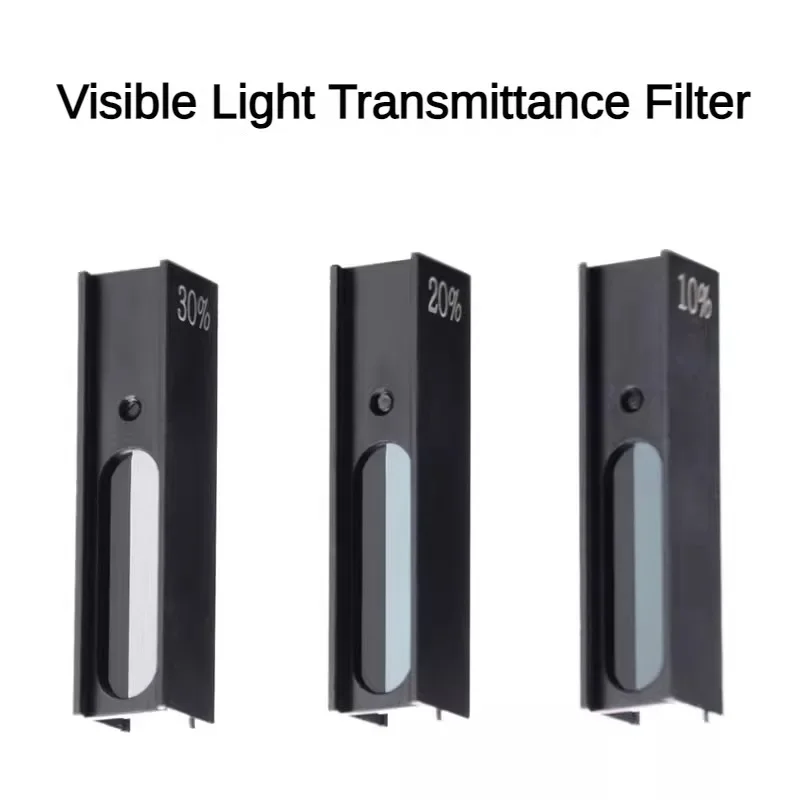 Standard Optical Filters for Neutral Transmittance Ratio in The Visible Region 10%20%30% UV Spectrophotometer Calibrations
Standard Optical Filters for Neutral Transmittance Ratio in The Visible Region 10%20%30% UV Spectrophotometer Calibrations