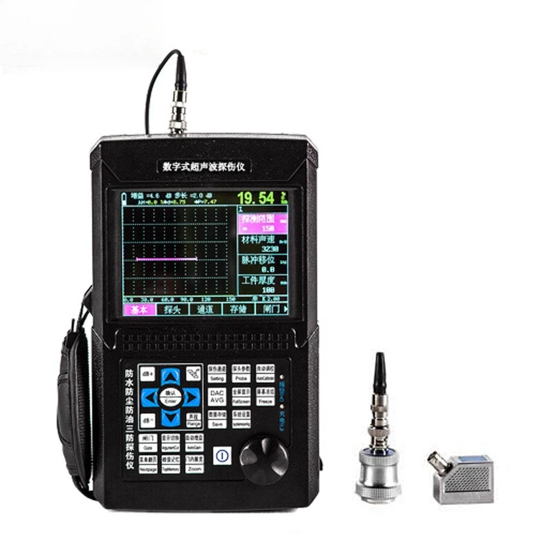 Portable digital ultrasonic flaw detector, metal casting and forging steel structure weld defect detector
Portable digital ultrasonic flaw detector, metal casting and forging steel structure weld defect detector