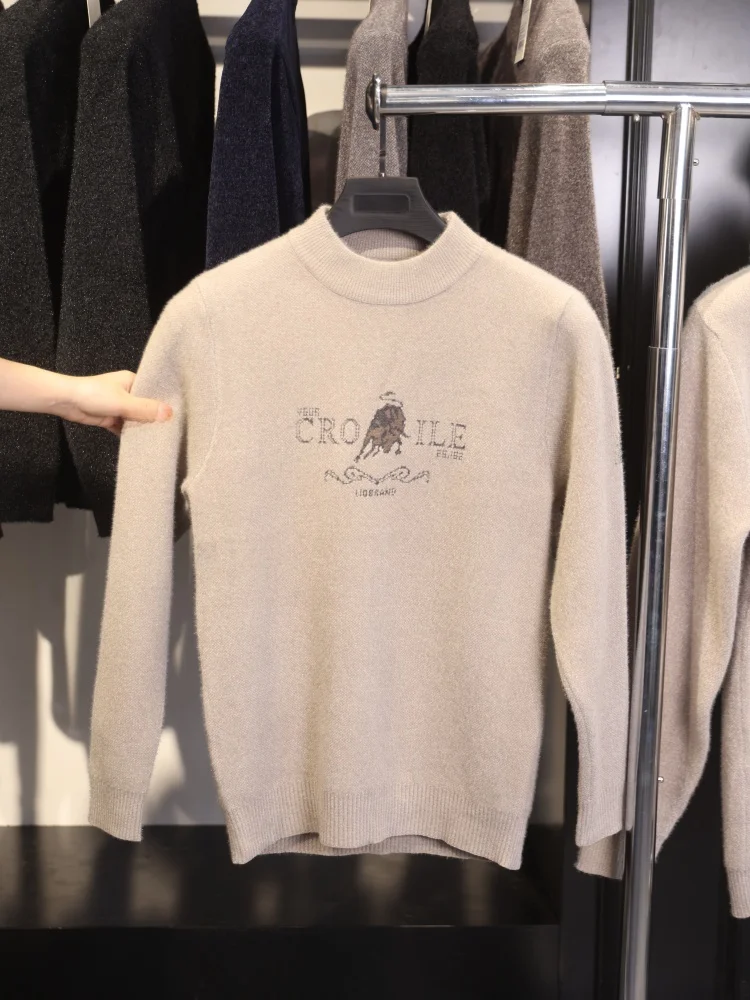 Модный вязаный свитер мужской приталенный повседневный с высоким воротником, молодежный, стильный, длинный рукав, цветной
Модный вязаный свитер мужской приталенный повседневный с высоким воротником, молодежный, стильный, длинный рукав, цветной