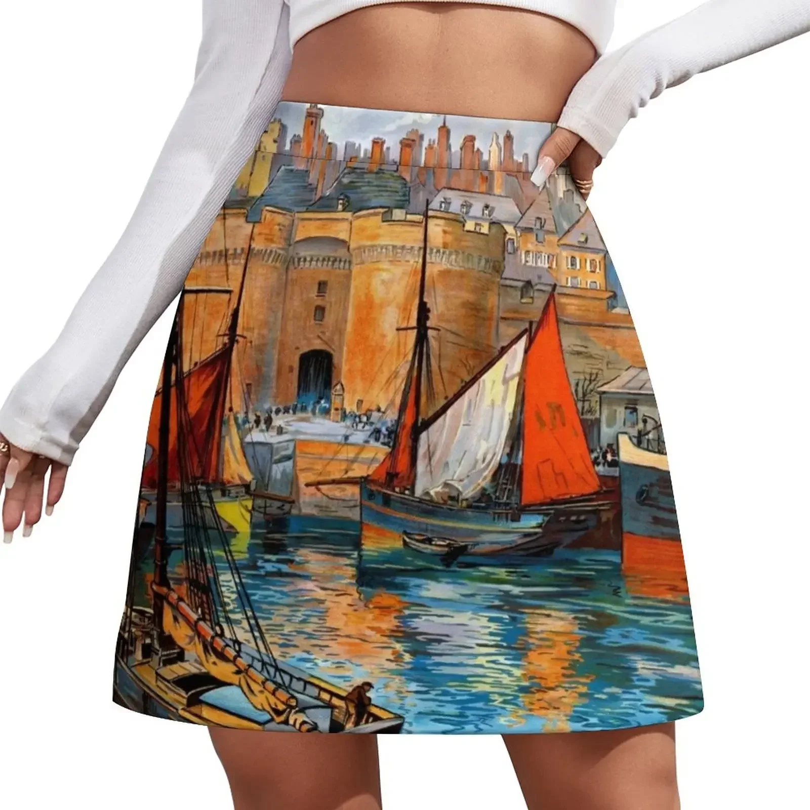 France Saint Malo Restored Vintage Travel Poster Mini Skirt new in external clothes Kawaii Woman clothing Mini Skirt
France Saint Malo Restored Vintage Travel Poster Mini Skirt new in external clothes Kawaii Woman clothing Mini Skirt