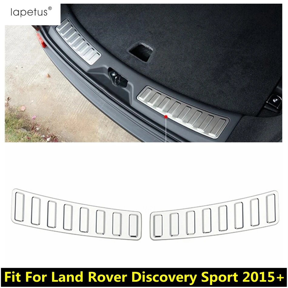 Car Rear Trunk Inner Door Sill Prevent Scuff Plate Guard Cover Protection Accessories For Land Rover Discovery Sport 2015 - 2023
Car Rear Trunk Inner Door Sill Prevent Scuff Plate Guard Cover Protection Accessories For Land Rover Discovery Sport 2015 - 2023