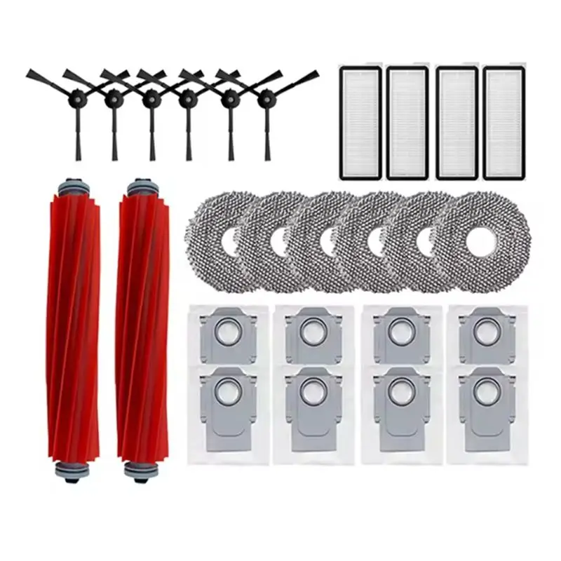 Hot-26PCS For Roborock Q Revo Maxv/Q Revo S/Q Revo Pro Spare Parts Main Side Brush Dust Bag Hepa Filter Mop Cloths
Hot-26PCS For Roborock Q Revo Maxv/Q Revo S/Q Revo Pro Spare Parts Main Side Brush Dust Bag Hepa Filter Mop Cloths
