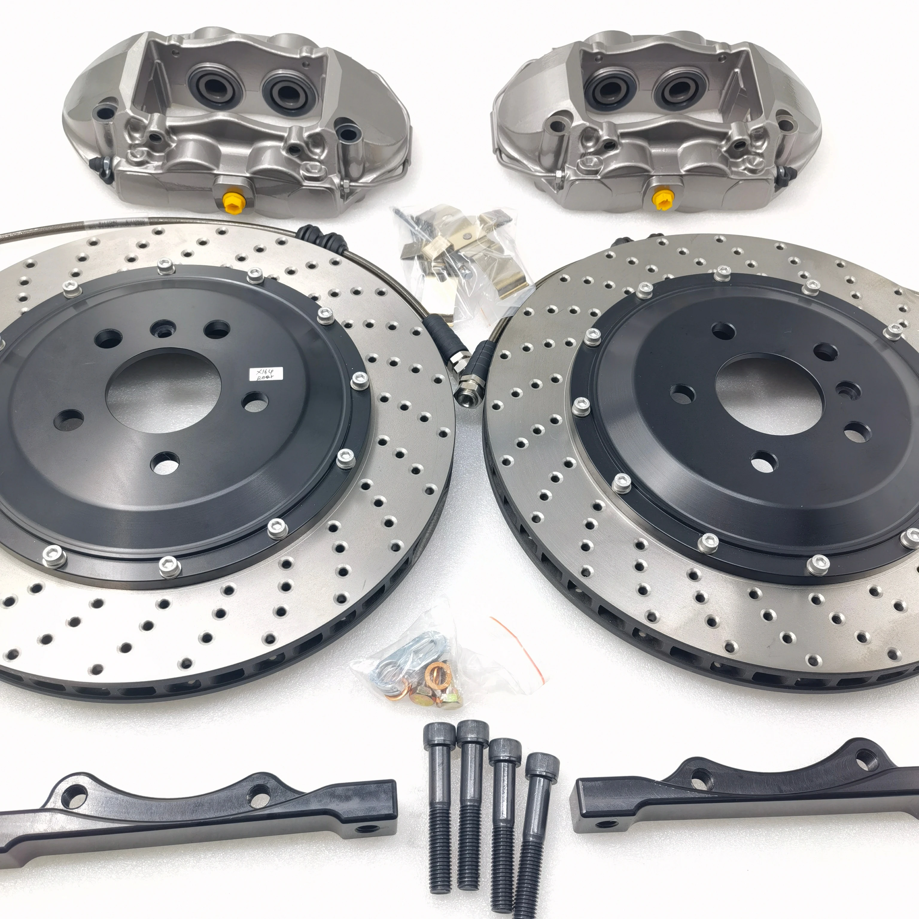 Automatic Brake Systems Factory Car Brake Caliper Kit 330mm 355mm Disc 17 Inch for F30 FC Camry Corolla
Automatic Brake Systems Factory Car Brake Caliper Kit 330mm 355mm Disc 17 Inch for F30 FC Camry Corolla