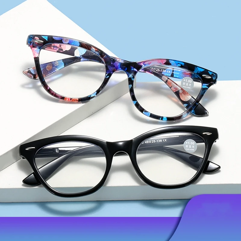 Fashion Women Cat Eye Reading glasses Colorful Presbyopic Anti blue light Eyewear Eyeglasses Easy To Look Far and Near
Fashion Women Cat Eye Reading glasses Colorful Presbyopic Anti blue light Eyewear Eyeglasses Easy To Look Far and Near