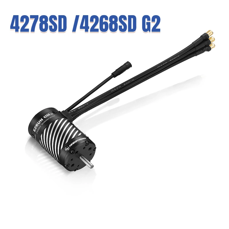 Hobbywing EZRUN MAX8 G2 3-6S Brushless Sensored 4278SD 2250KV/4268SD 3-4S 2500KV Motor for 1/8 1/10 Truck Car 2250kv
Hobbywing EZRUN MAX8 G2 3-6S Brushless Sensored 4278SD 2250KV/4268SD 3-4S 2500KV Motor for 1/8 1/10 Truck Car 2250kv