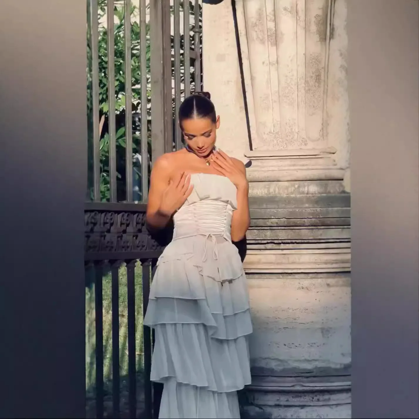 Women's Sets Sexy Strapless Vest + Strapless Maxi Dresses Elegant Gowns Luxury 2025 Spring Brthday Party Outfits Y2k Clothes
Women's Sets Sexy Strapless Vest + Strapless Maxi Dresses Elegant Gowns Luxury 2025 Spring Brthday Party Outfits Y2k Clothes