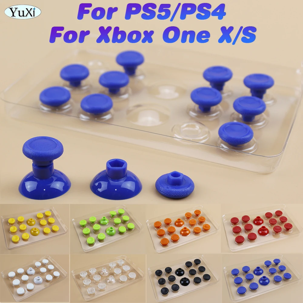 1Set Thumbstick Cover For Xbox One S X Heightened Thumb Grip Stick Joystick Extender Cap For PS5/PS4 Controller 14in1 Button Kit
1Set Thumbstick Cover For Xbox One S X Heightened Thumb Grip Stick Joystick Extender Cap For PS5/PS4 Controller 14in1 Button Kit