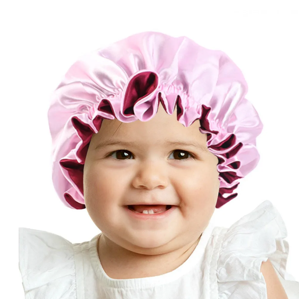 2Pcs Kids Satin Sleeping Caps Elastic Hair Protectors Lightweight for Home Bath Travel Pink
2Pcs Kids Satin Sleeping Caps Elastic Hair Protectors Lightweight for Home Bath Travel Pink